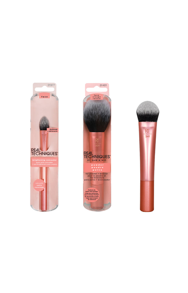 Essentiels pinceaux - Teint - 3 produits
