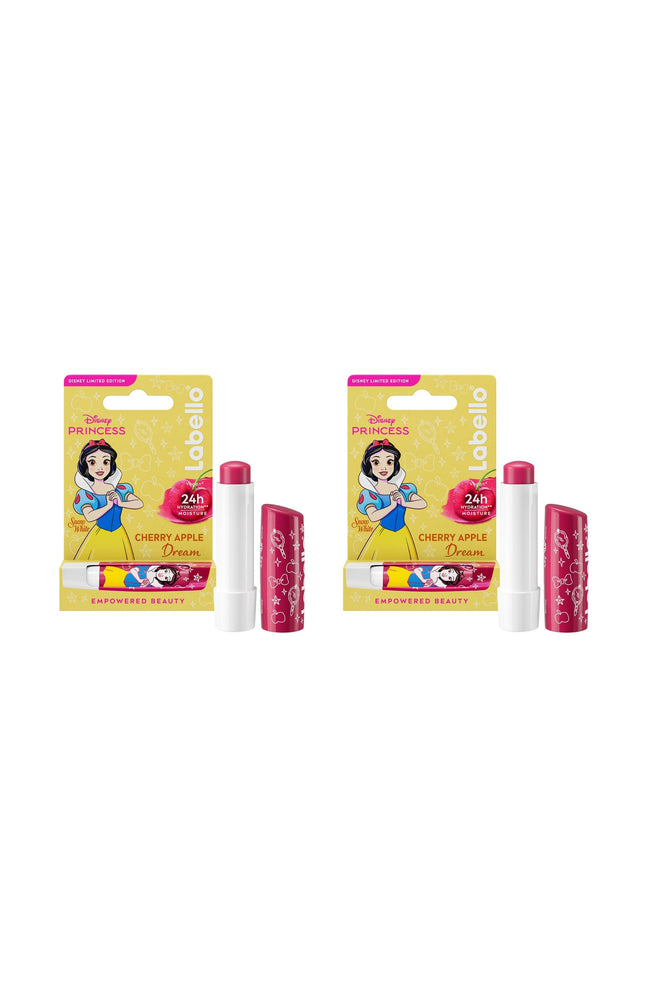 Labello - Disney Princesse - Cerise - Blanche Neige - 2 x 4,8 g