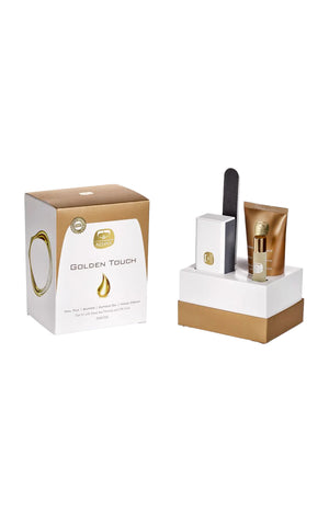 Kit soin des ongles - Golden touch - 4 produits