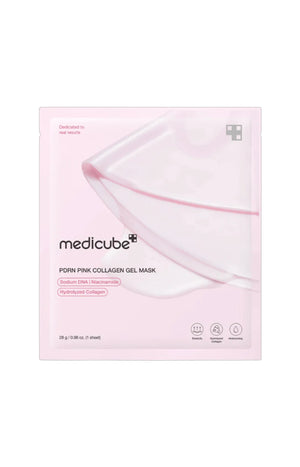 Masque tissu hydratation intense - Collagène rose - Visage - 1 unité
