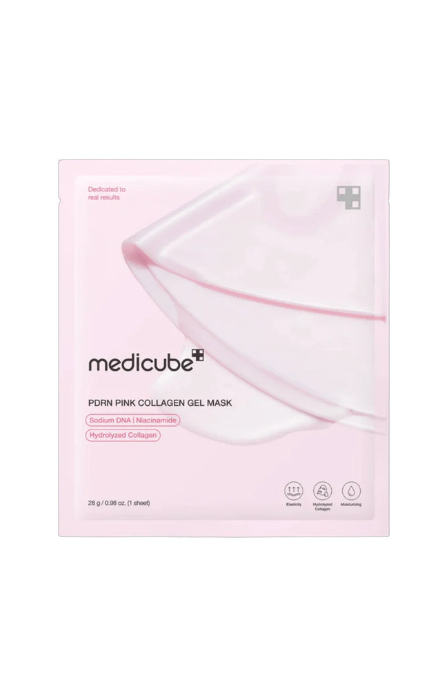 Masque tissu hydratation intense - Collagène rose - Visage - 1 unité