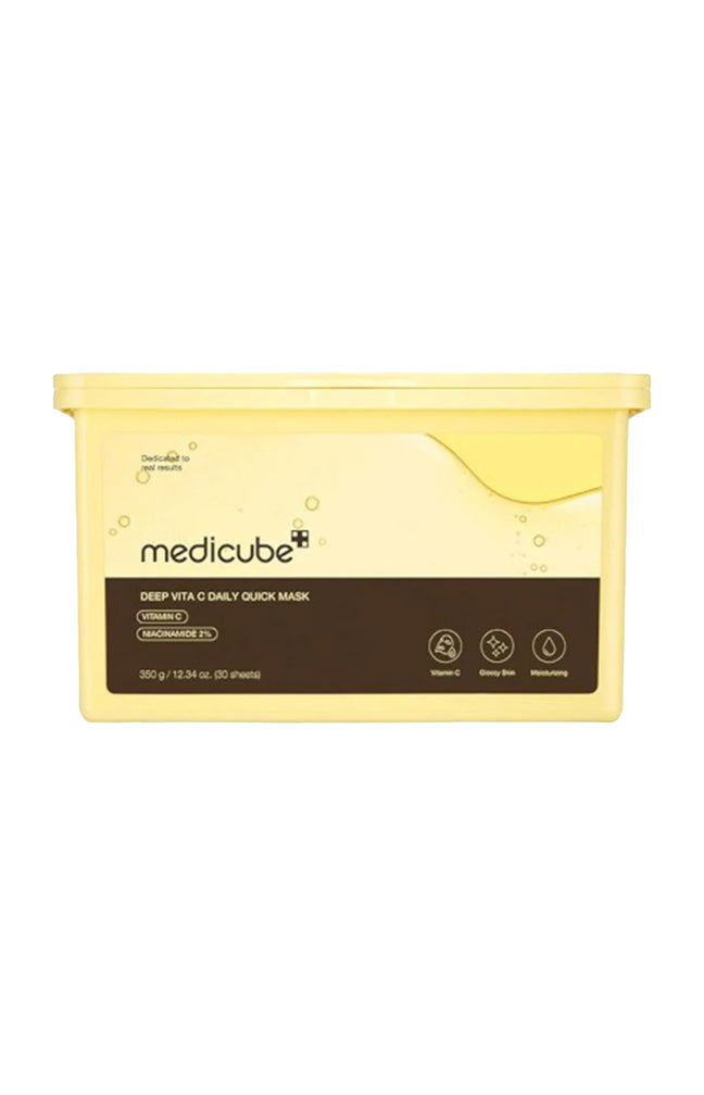 Masque en tissu éclat - Vitamine C - Visage - 30 unités