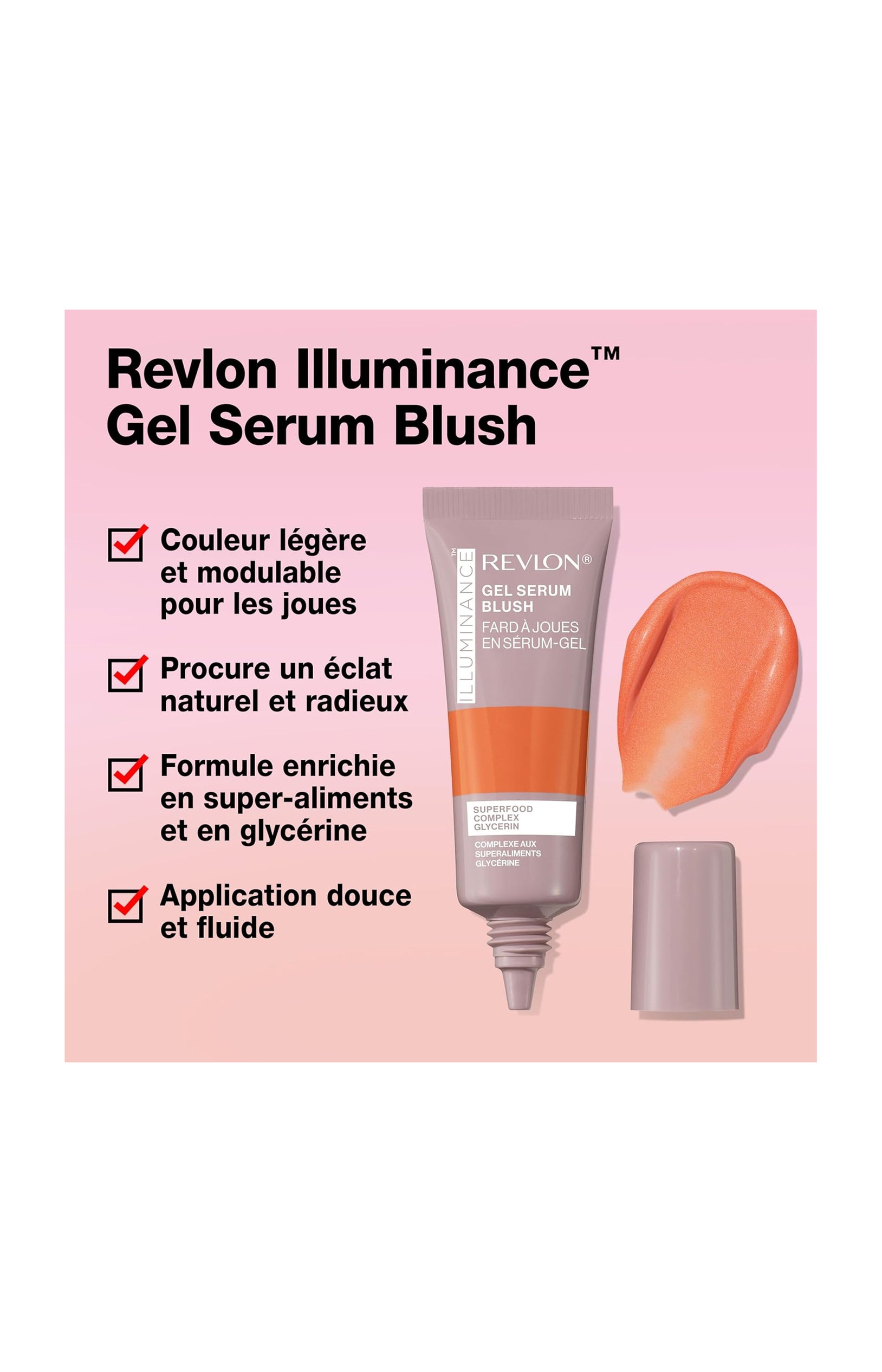 Blush gel hydratant - Illuminance™ - N° 130 Beaming Coral