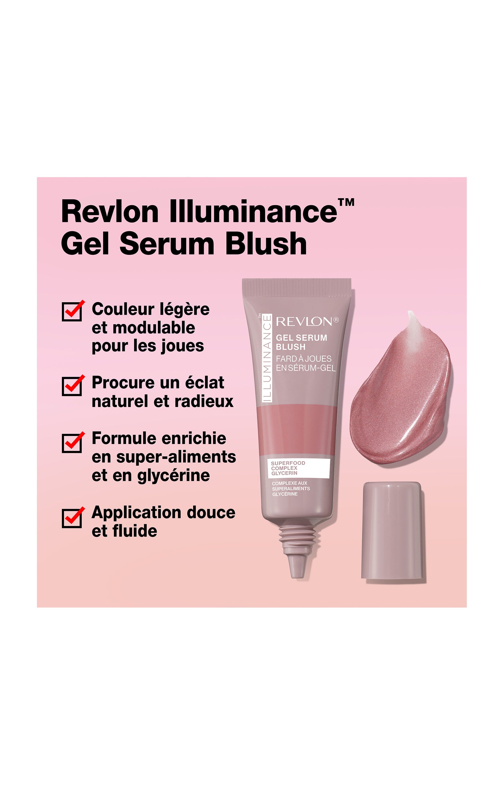Blush gel hydratant - Illuminance™ - N° 110 Enchanting Mauve