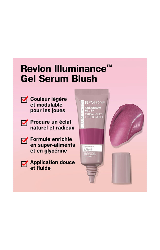 Blush gel hydratant - Illuminance™ - N° 140 Brilliant Berry