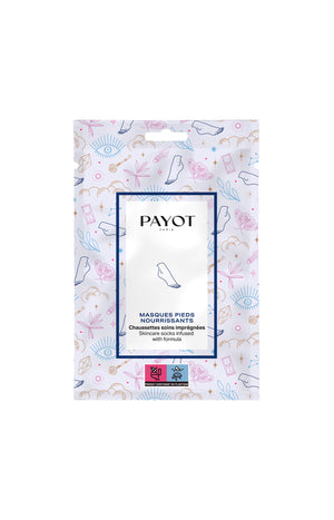 Masque en tissu nourrissant - Beurre de karité & eau de coco - Pieds - 1 paire