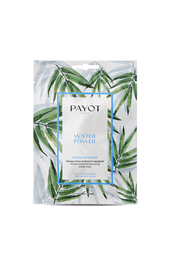 Masque en tissu hydratant - Extrait de bambou - Peaux sèches - 1 unité