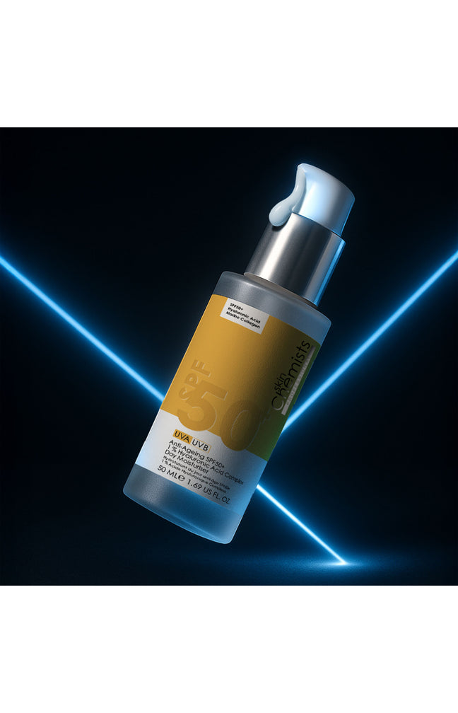 Crème de jour anti-âge SPF50 - Acide Hyaluronique - Visage - 50 ml