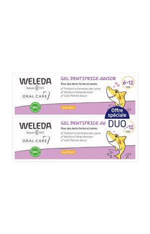 Gels dentifrices - Junior - 2 x 50 ml