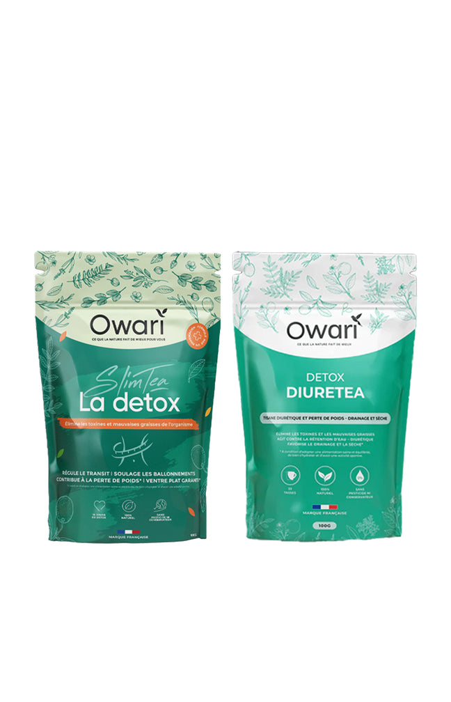 Infusion et tisane naturelles minceur - Slim' Tea & Diurétique -  2 x100 g