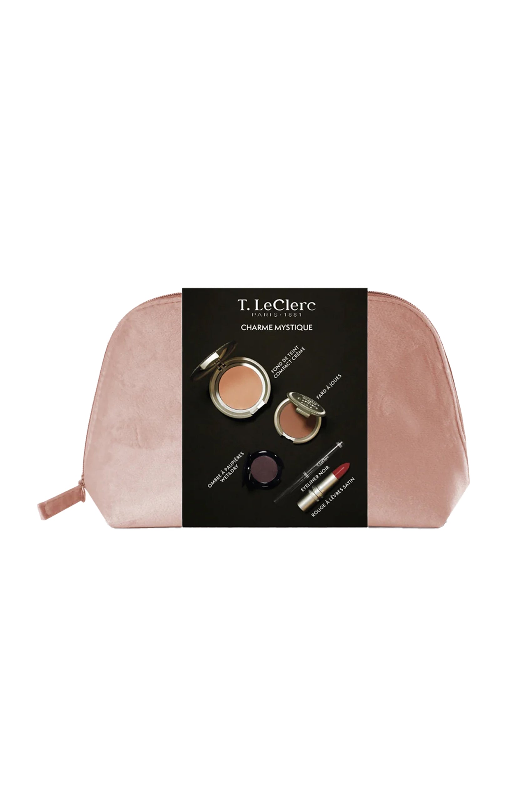 Trousse de maquillage - Charme Mystique - Teint, yeux & lèvres - 5 produits