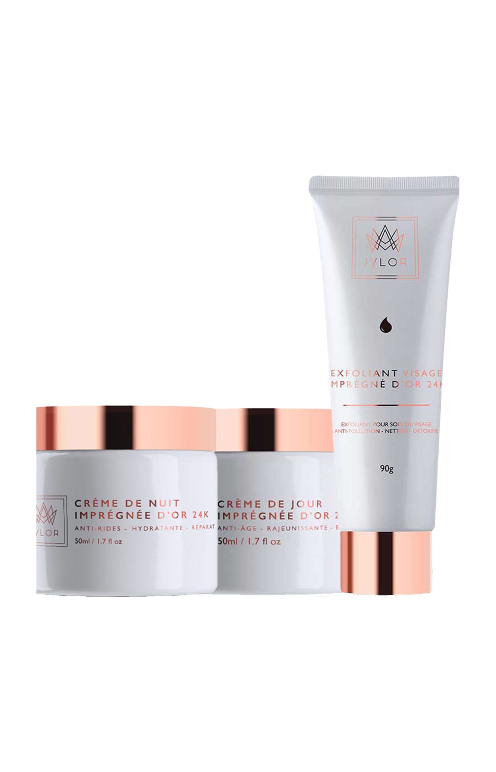 Crèmes anti-âge & exfoliant - Or 24 k - Visage