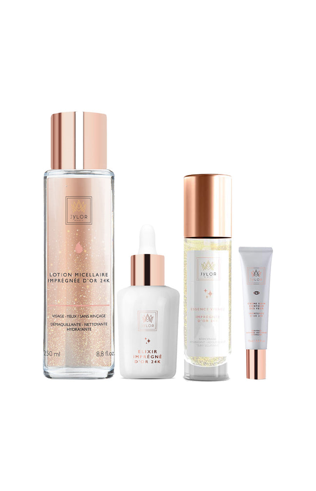 Routine hydratante - Or 24k - Visage - 4 produits