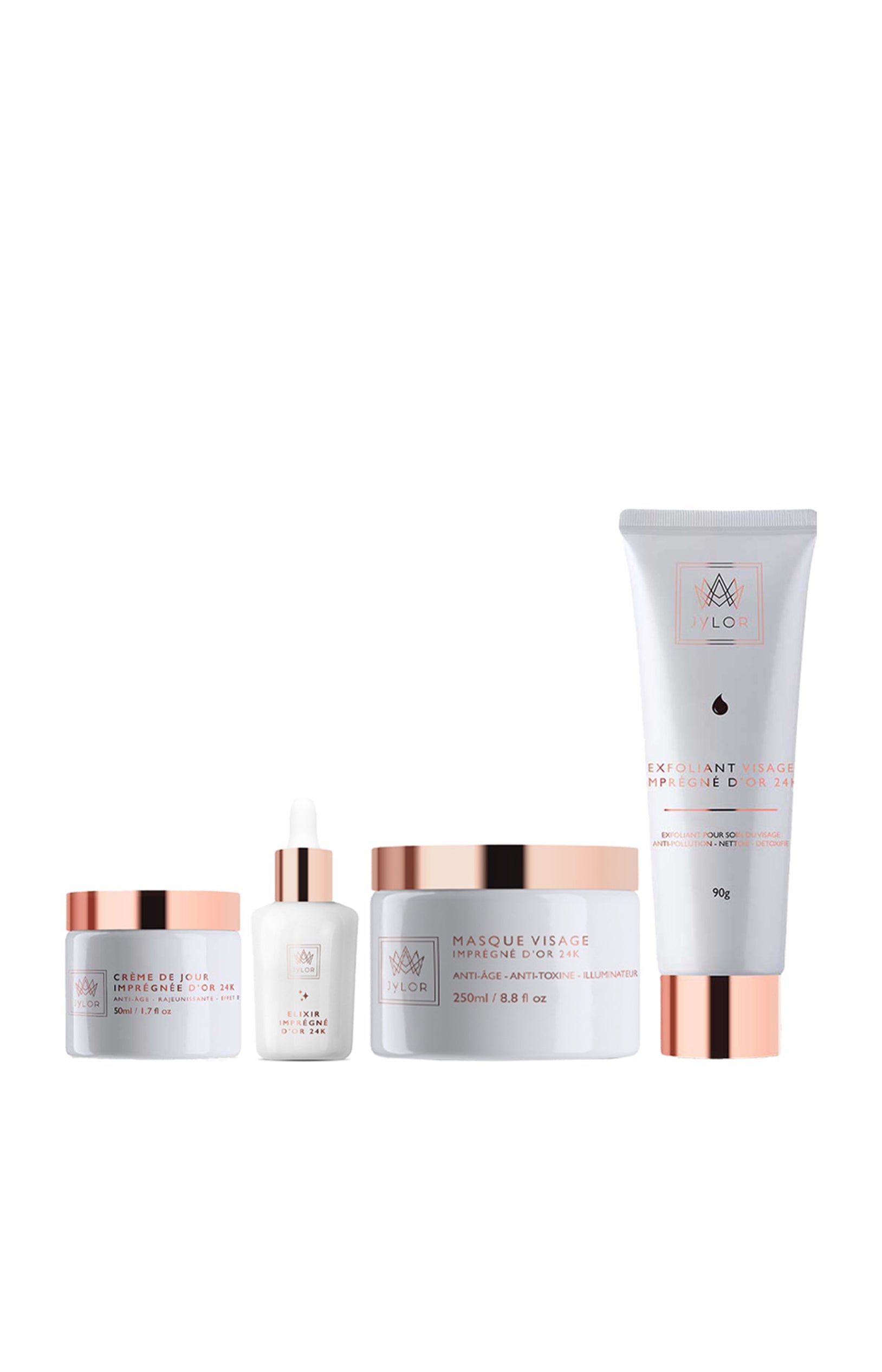 Routine complète - Or 24k - Visage - 4 produits