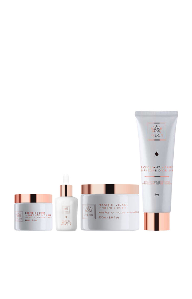 Routine complète - Or 24k - Visage - 4 produits