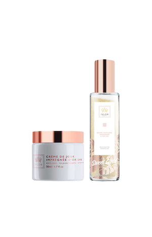 Crème de jour & brume parfumée - Or 24k