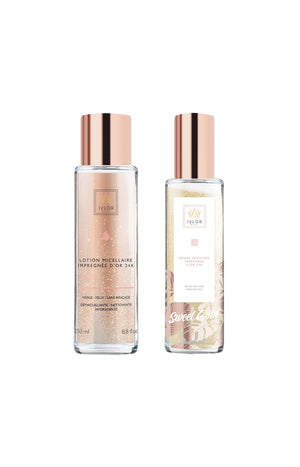Lotion micellaire & brume parfumée - Or 24k - 2 x 250 ml