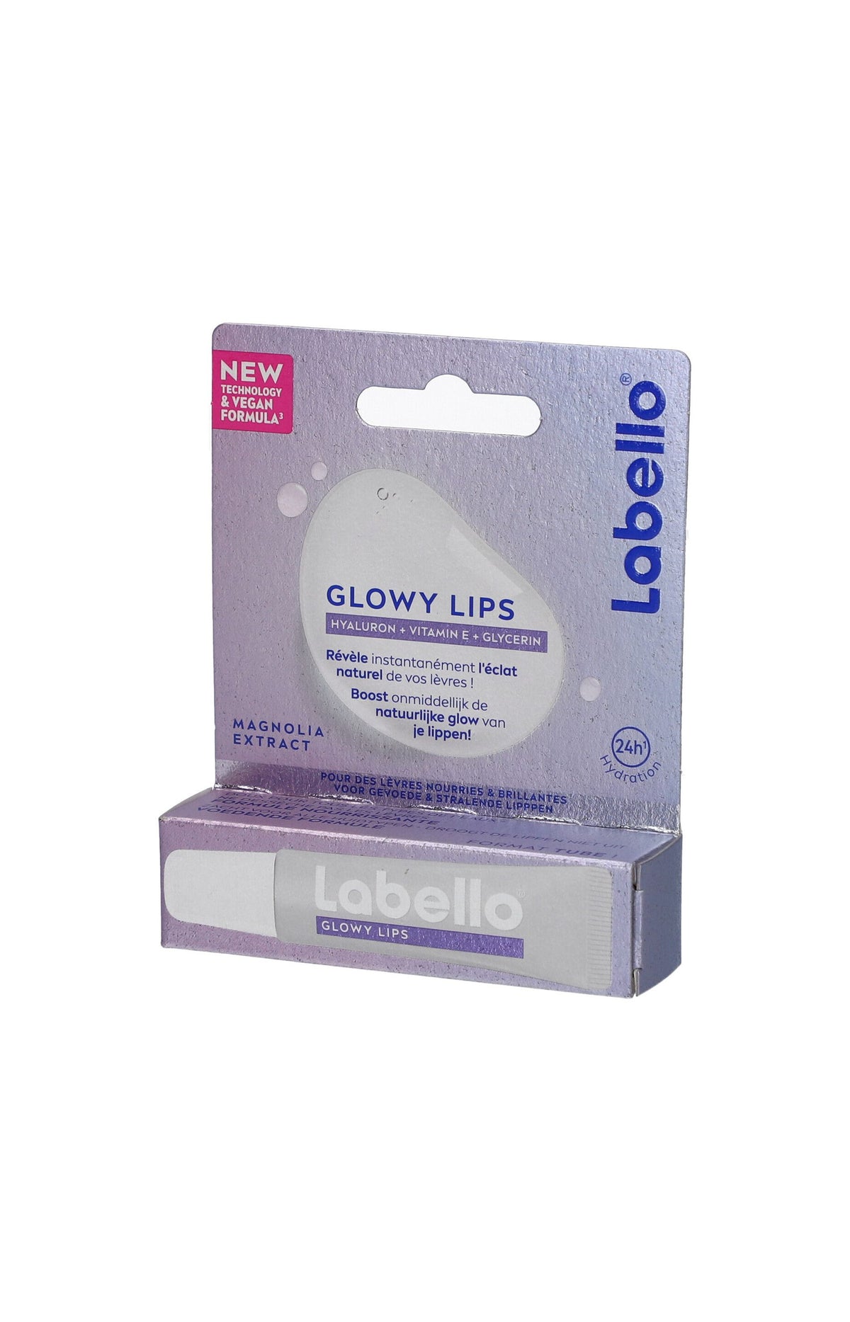 Baume à lèvres Labello Hyaluron Tube Glow - 10 ml