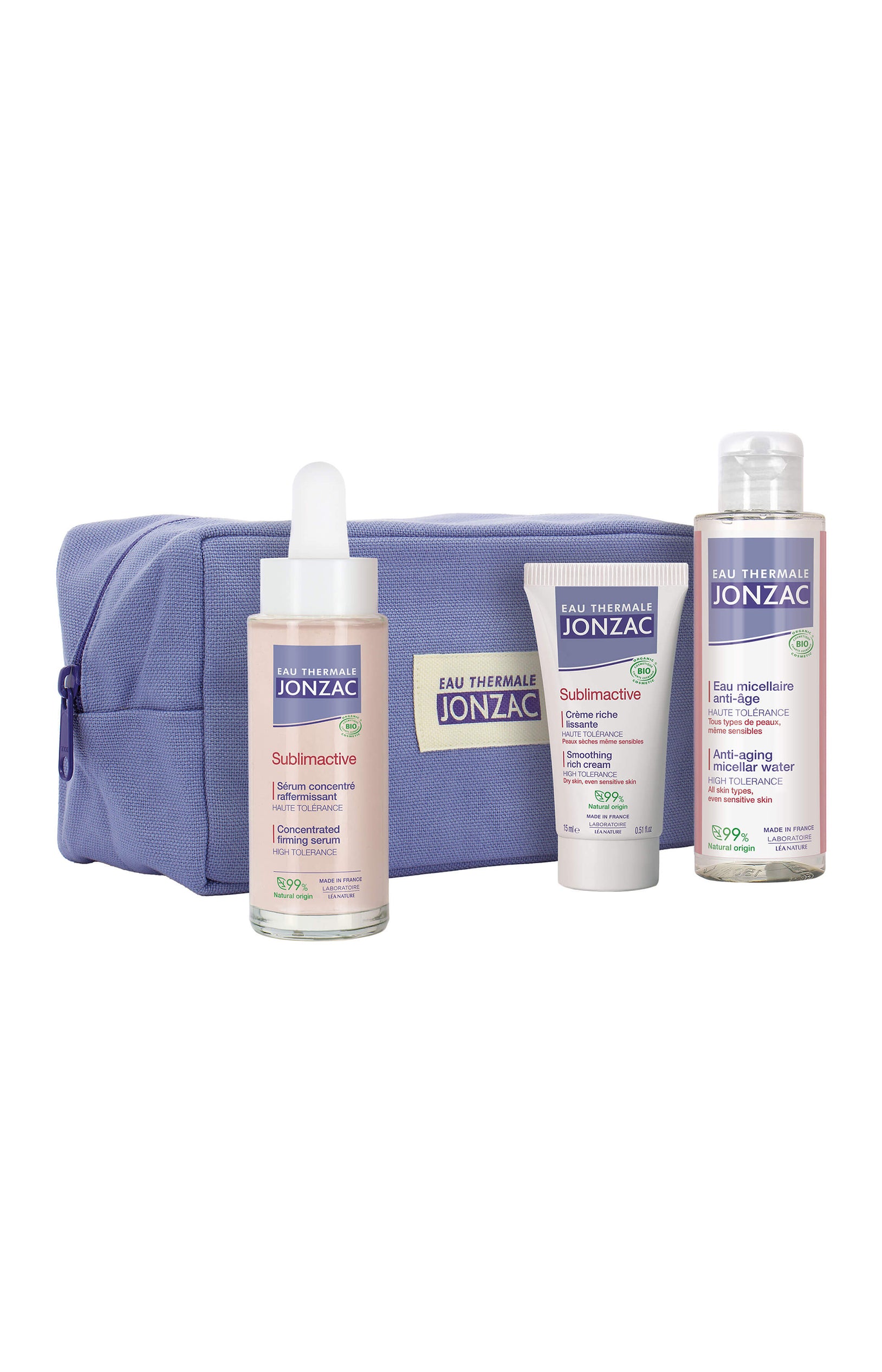 Trousse anti-âge bio - Sublimactive - Peaux matures - Forma voyage - 3 produits
