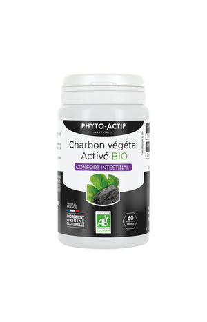 Compléments alimentaires bio - Charbon végétal - 1 mois