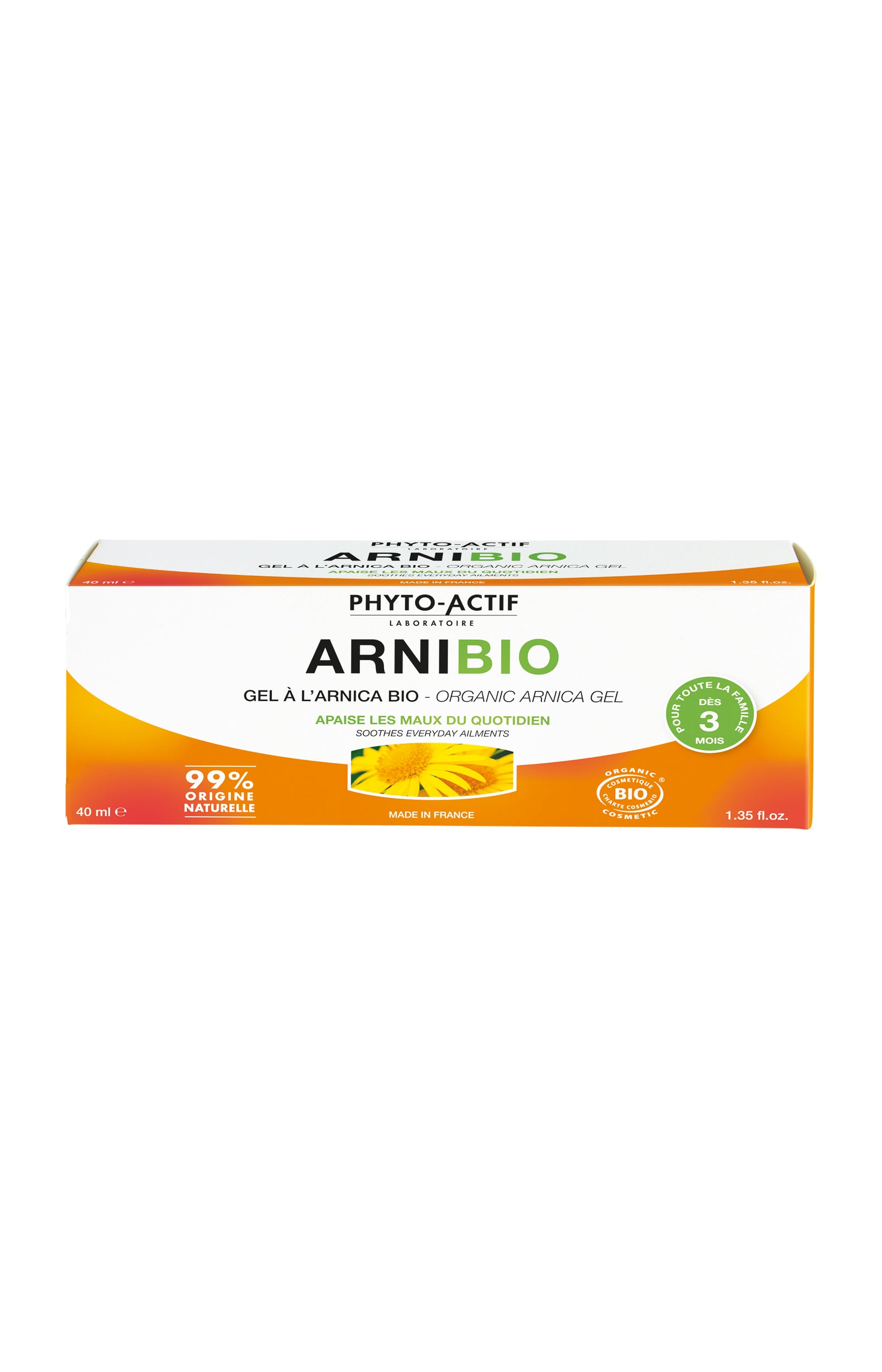Gel arnica bio - Corps - 40 ml