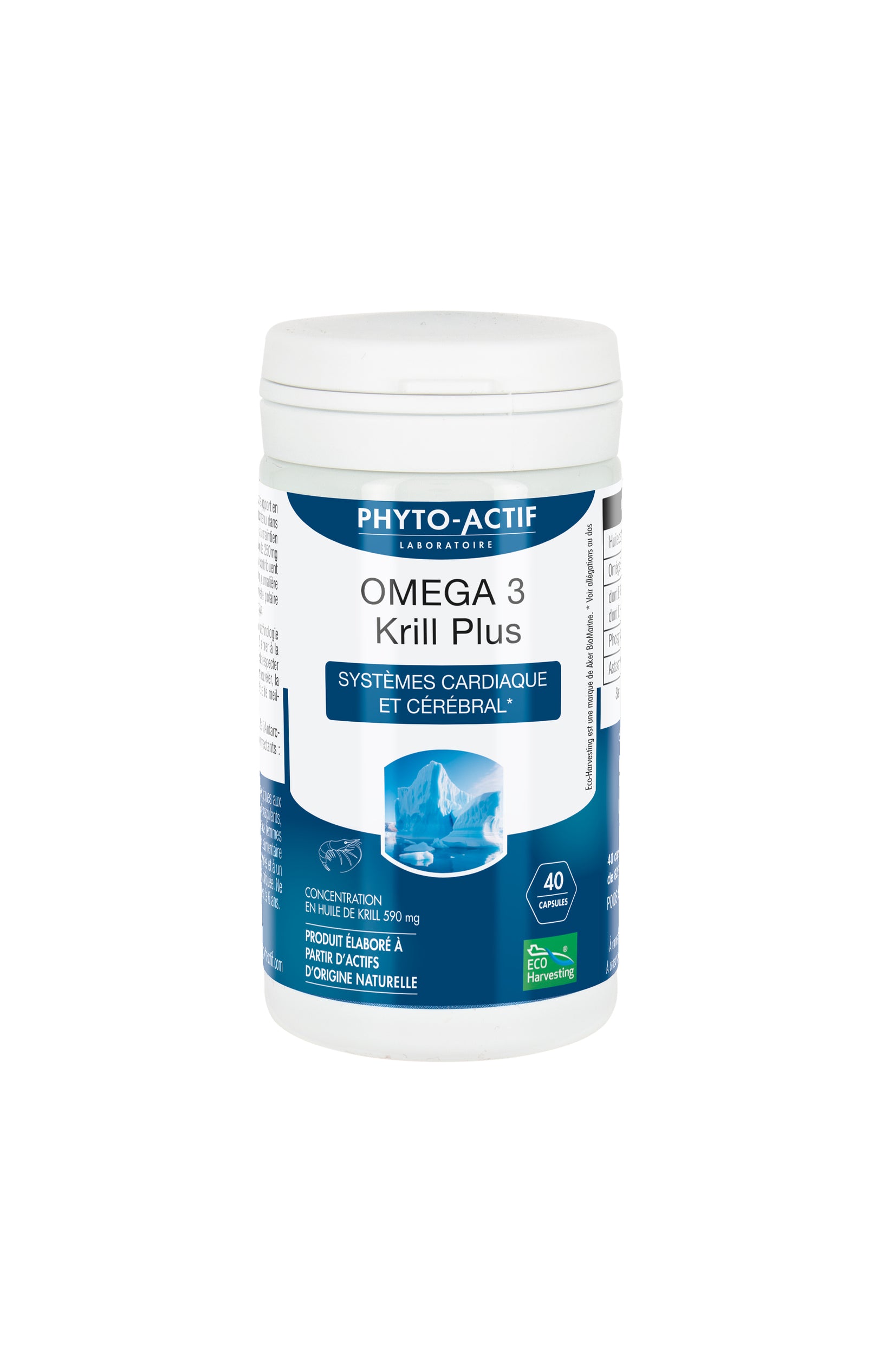 Compléments alimentaires - Oméga 3 Krill Plus - 40 jours