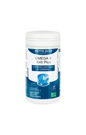Compléments alimentaires - Oméga 3 Krill Plus - 40 jours