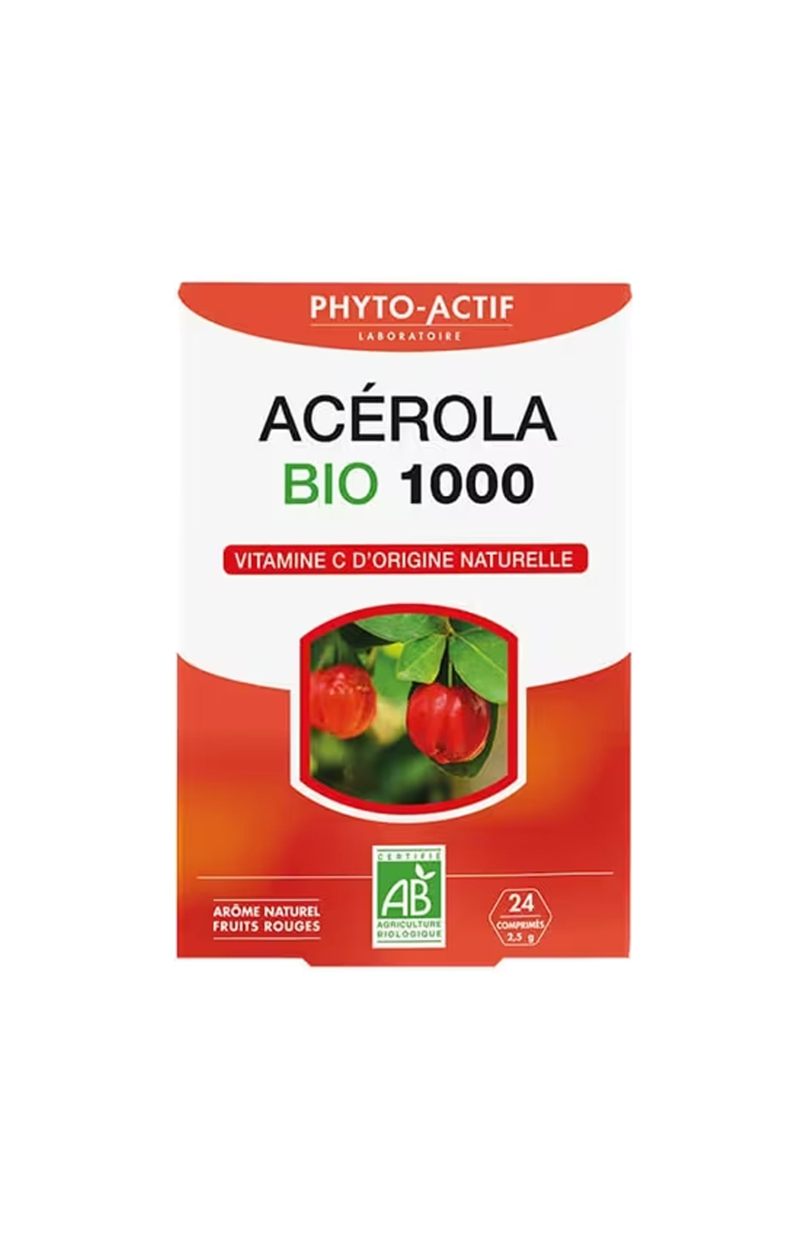 Compléments alimentaires bio - Acérola bio 100 - 24 jours