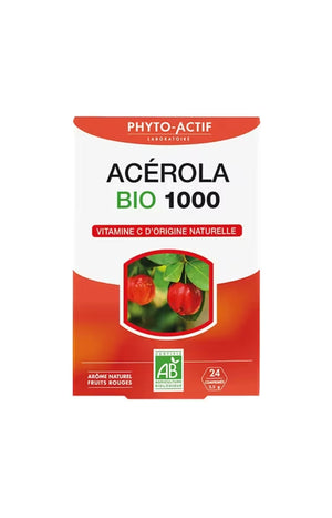 Compléments alimentaires bio - Acérola bio 100 - 24 jours