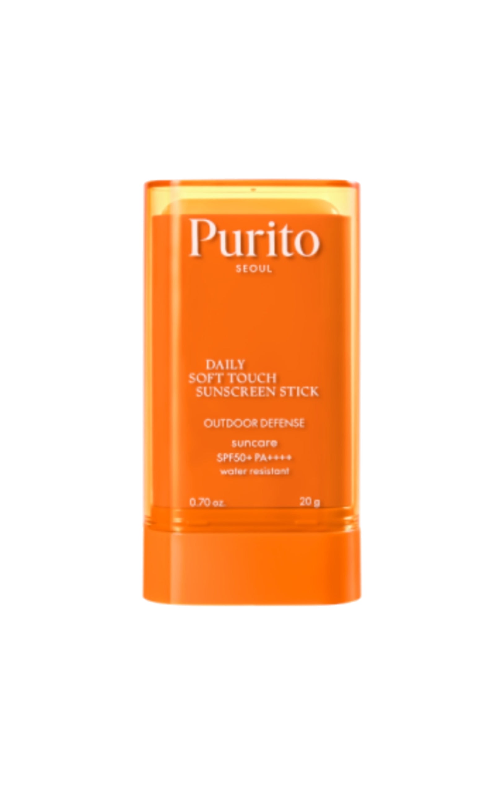 Purito - Stick solaire SPF 50+ - Minari & aloe vera - Visage & corps - 20 g