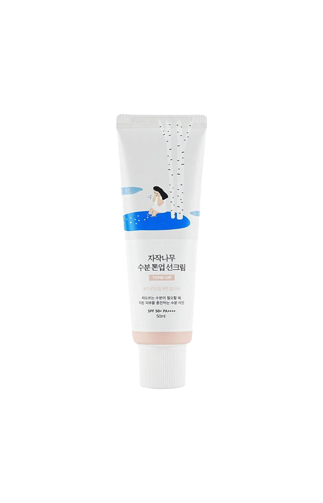 Round Lab - Crème solaire SPF50+ - Sève de bouleau & acide hyaluronique - Visage - 50 ml