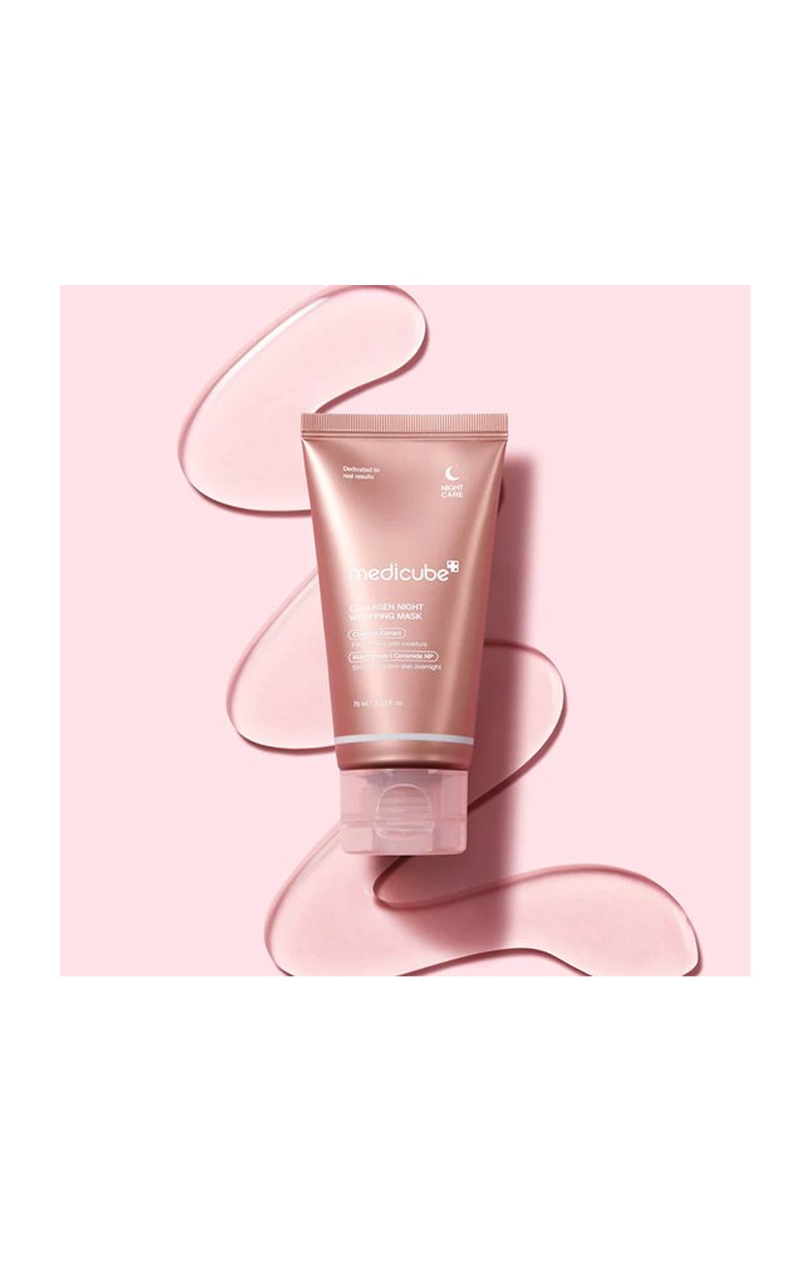 Medicube - Masque raffermissant de nuit - Collagène - Visage - 75 ml