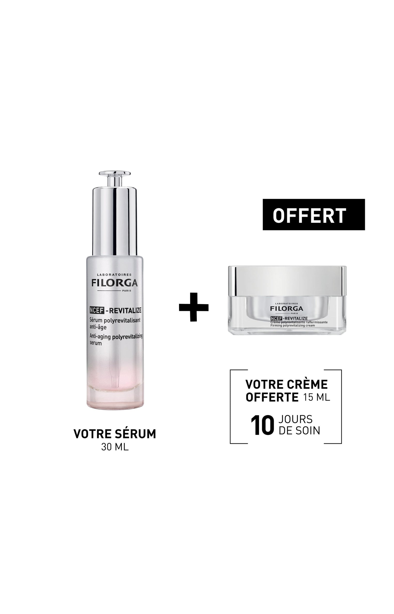 Coffret revitalisant - Peaux matures - 2 produits (crème offerte)