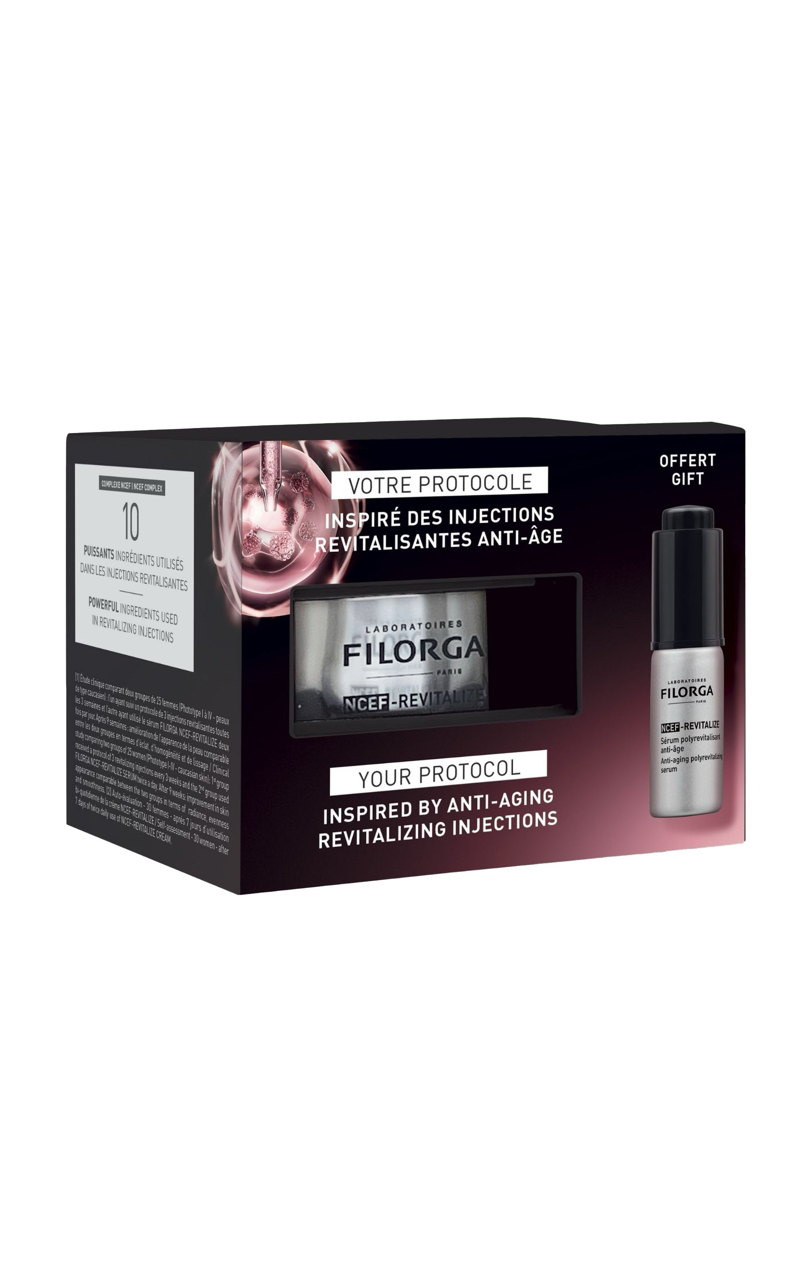 Coffret revitalisant - Peaux matures - 2 produits (sérum offert)