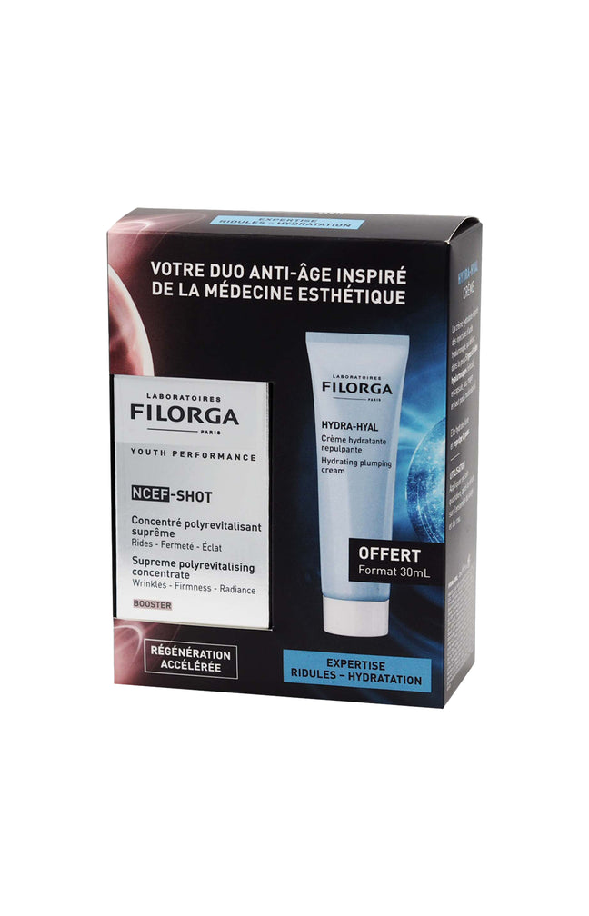 Coffret NCEF & Hydra Hyal - Visage - 2 produits (crème offerte)