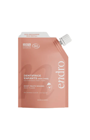 Eco-recharge dentifrice enfants - Fruits Rouges - 350 g