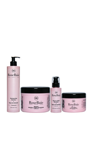 Routine capillaire - Kératine & figue de Barbarie - 4 produits