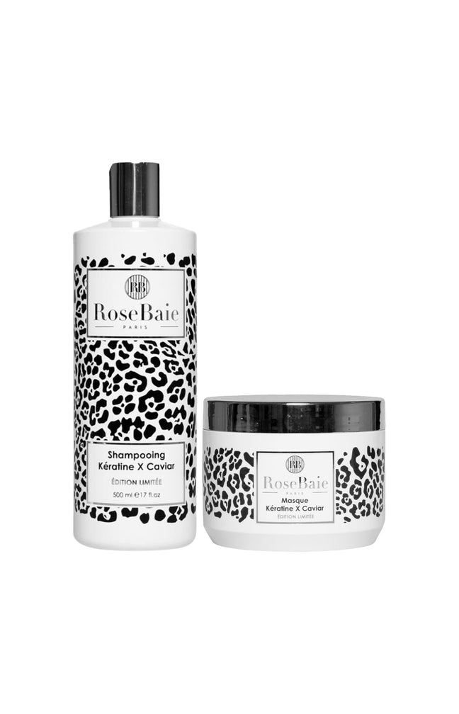 Shampoing & masque - Kératine & caviar - 2 produits