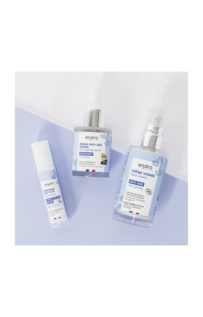 Routine anti-âge global - Visage - 3 produits
