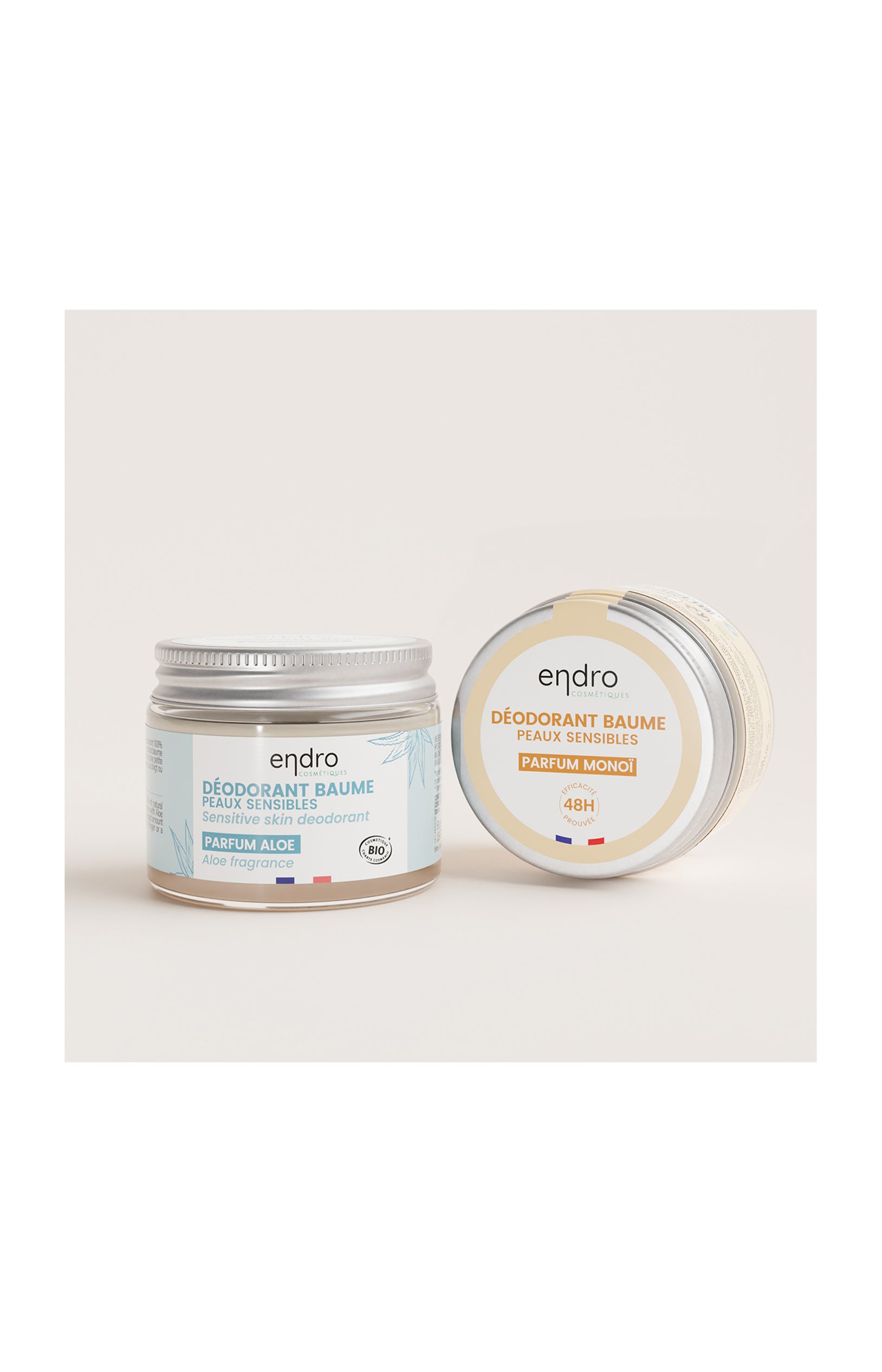 Déodorant baume peaux sensibles bio - Corps - 2 x 50 ml