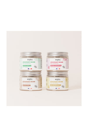 Déodorants baume bio - Corps - 4 x 50 ml