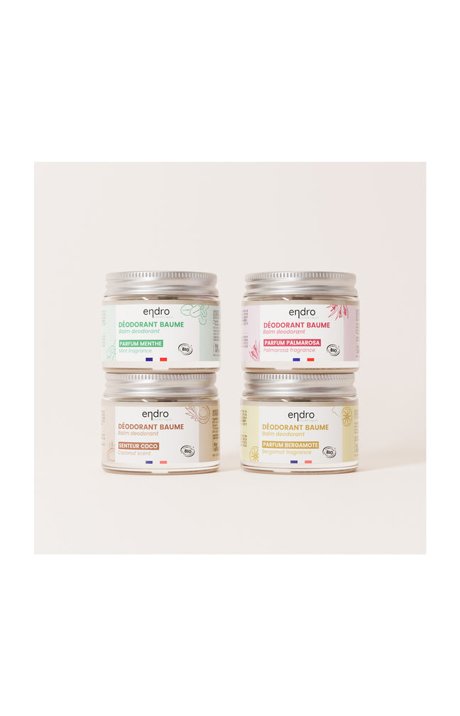 Déodorants baume bio - Corps - 4 x 50 ml
