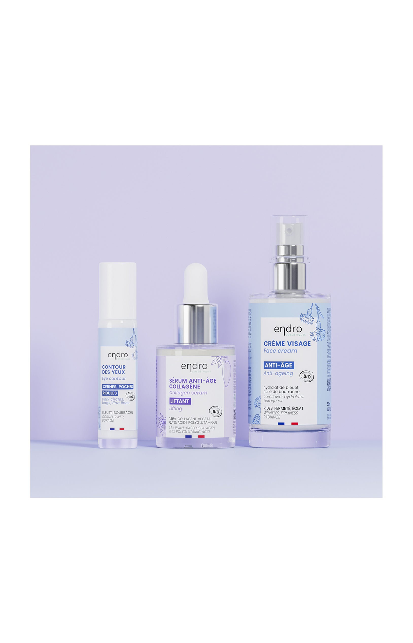 Routine anti-âge lifting et fermeté - Peaux matures - 3 produits