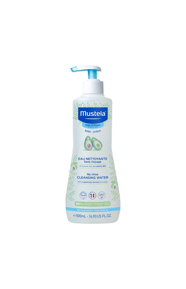 Eaux nettoyantes sans rinçage - Avocat - Visage & corps - Bébé - 2 x 500 ml