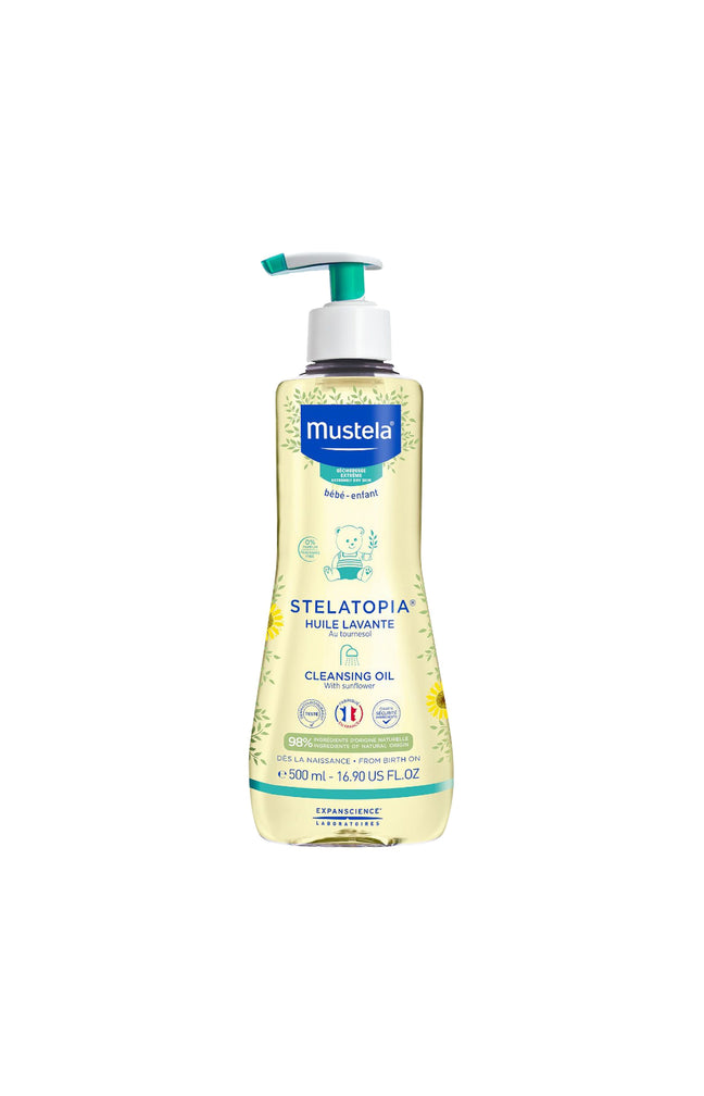 Huiles lavantes - Tournesol bio - Corps & cheveux - Bébé & enfant - 2 x 500 ml
