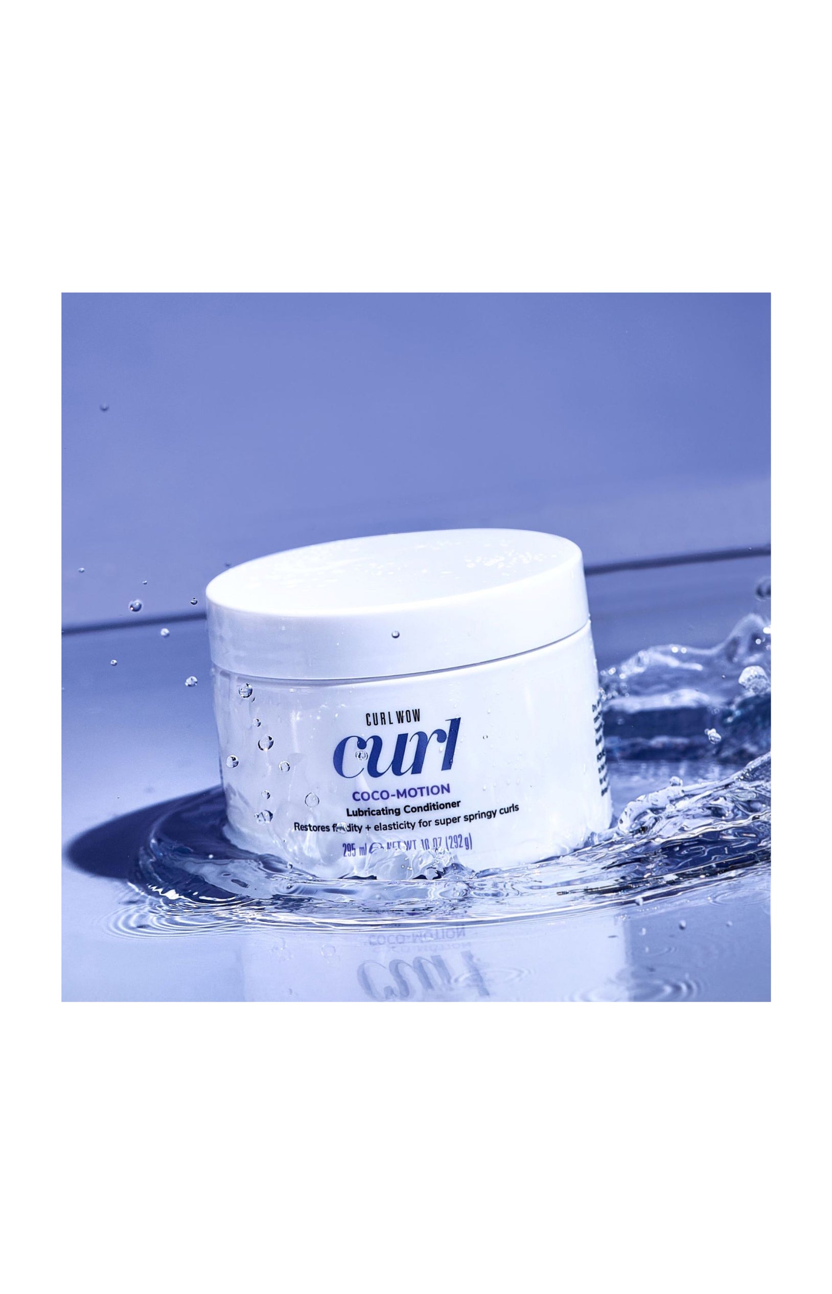 Après shampoing hydratant sans silicone - Coco Motion - Cheveux bouclés - 295 ml