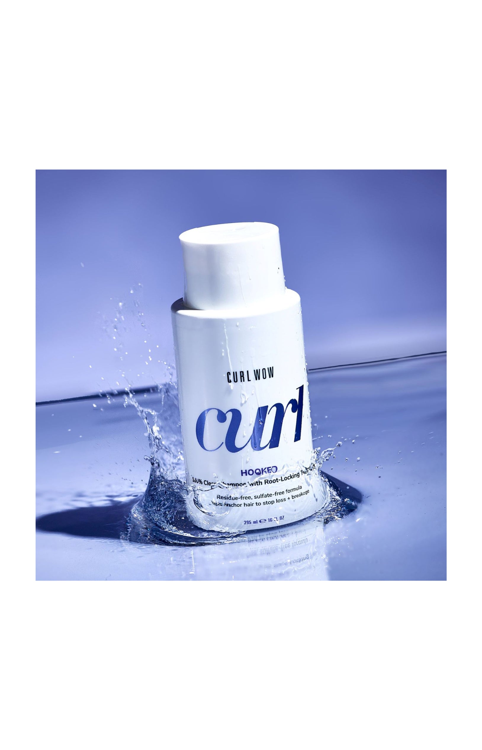 Shampoing boucles sans sulfates & renfort racines - 295 ml