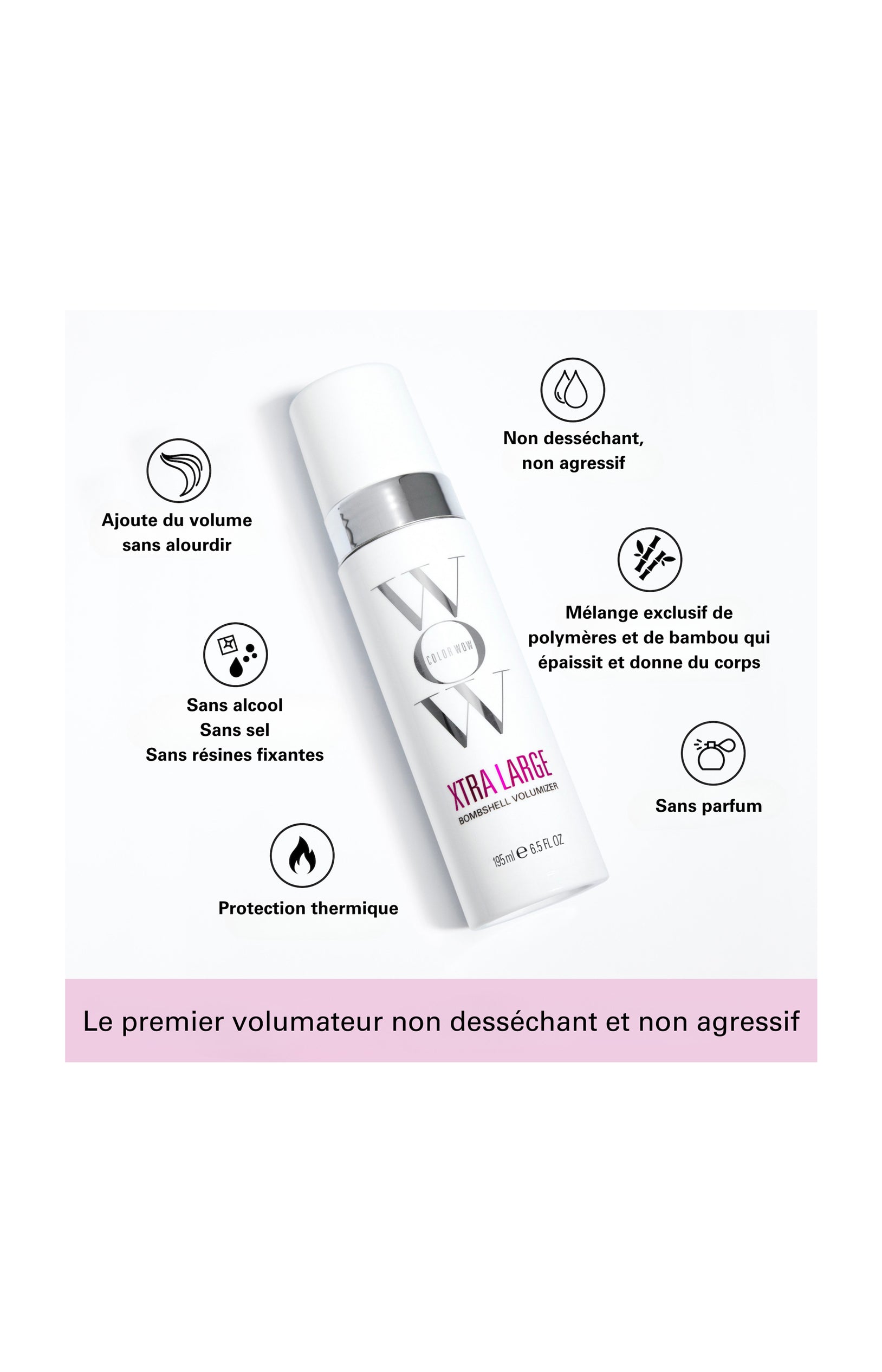 Mousse ultra volume - Xtra Large - 195 ml