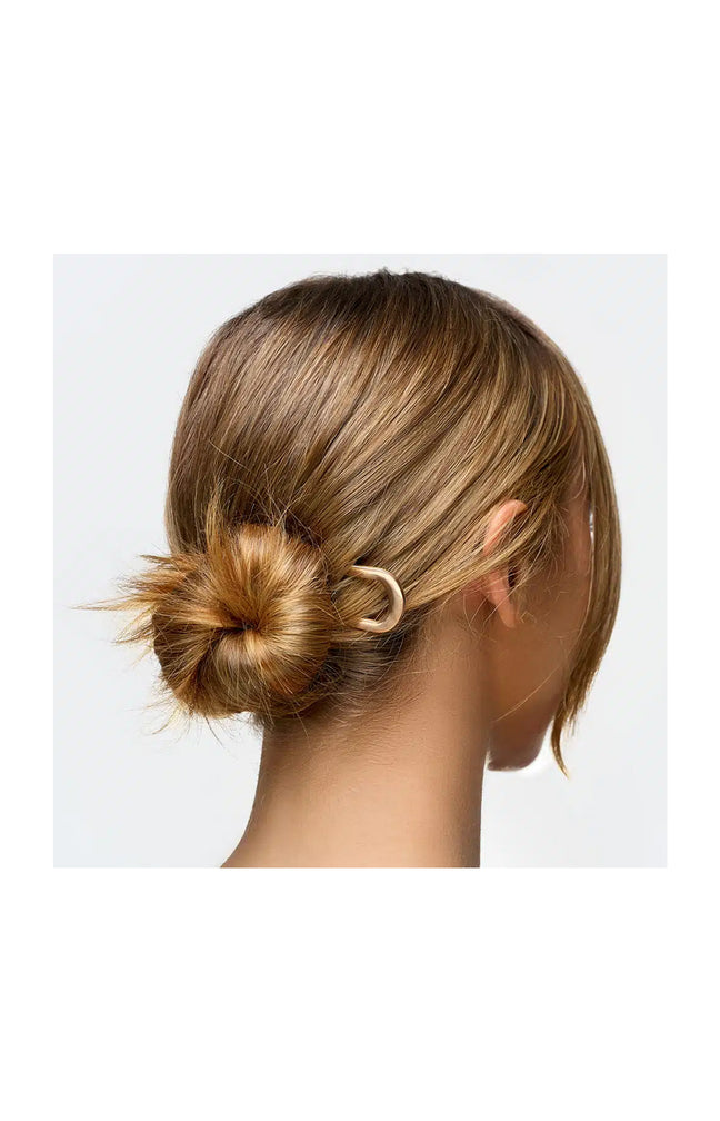 Duo d'épingles à chignon - Doré & argenté