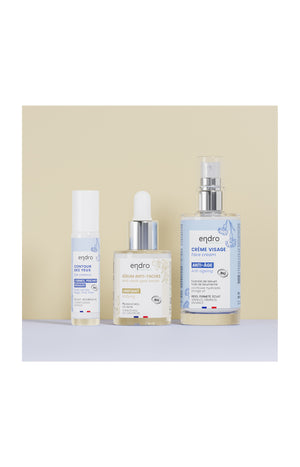 Routine anti-taches brunes - Bourrache, bleuet & Bakuchiol - Visage - 3 produits
